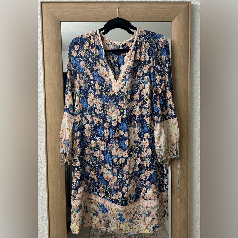 Rebecca Taylor Gigi Silk Floral Dress